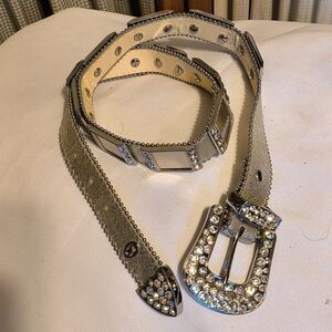 Christine Alexander leather belt